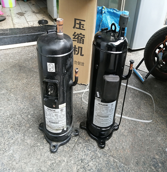 和平中央空调压缩机的更换维修